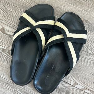 Black and White Jenni Kayne Sandals